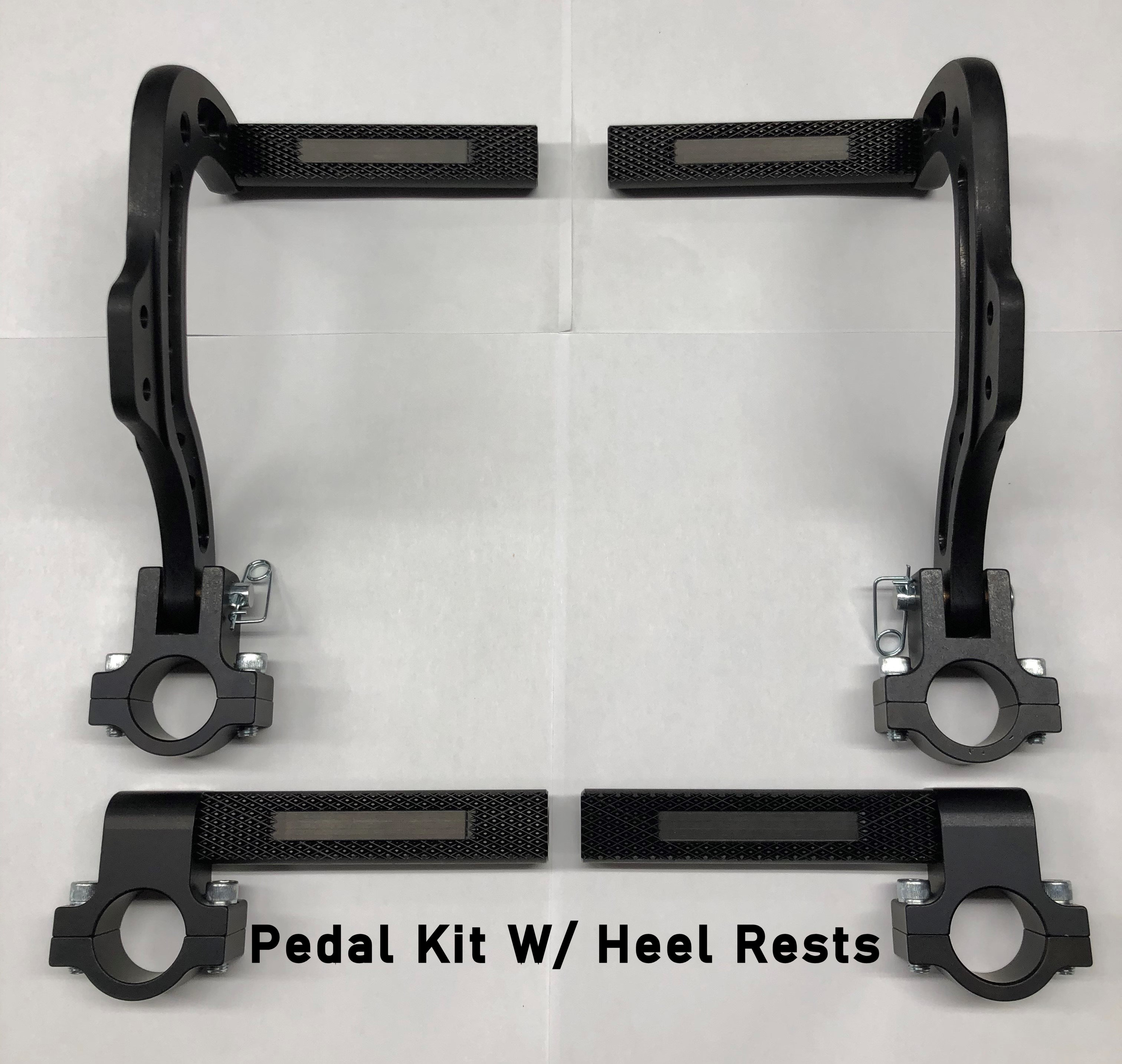 Pedal Kit w/ Heel Rests